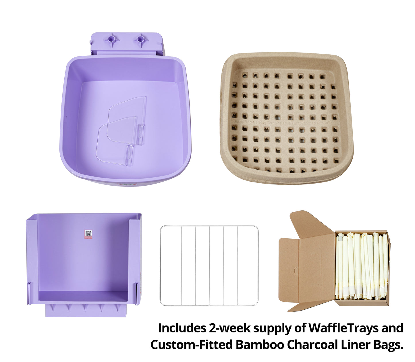 BunnyDad BunnyLet Litter Box/Feeder + Hay Bundle (Starter Kit)