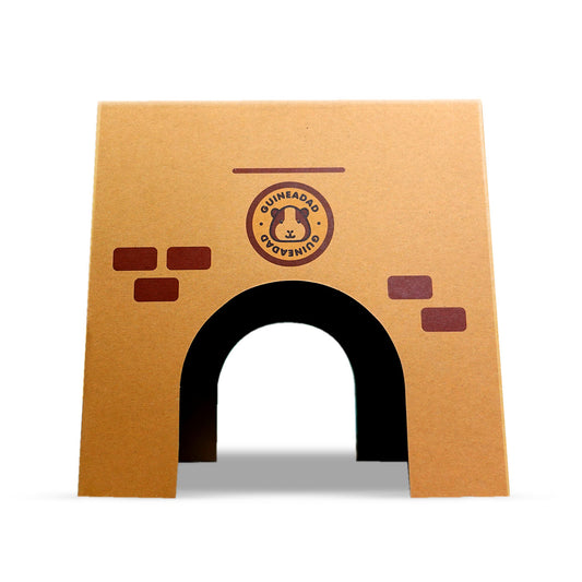 GuineaDad Crunchy Condo Cardboard Hideout (3 Pack)