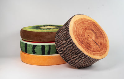 BunnyDad Tree Stump and Log Cushions