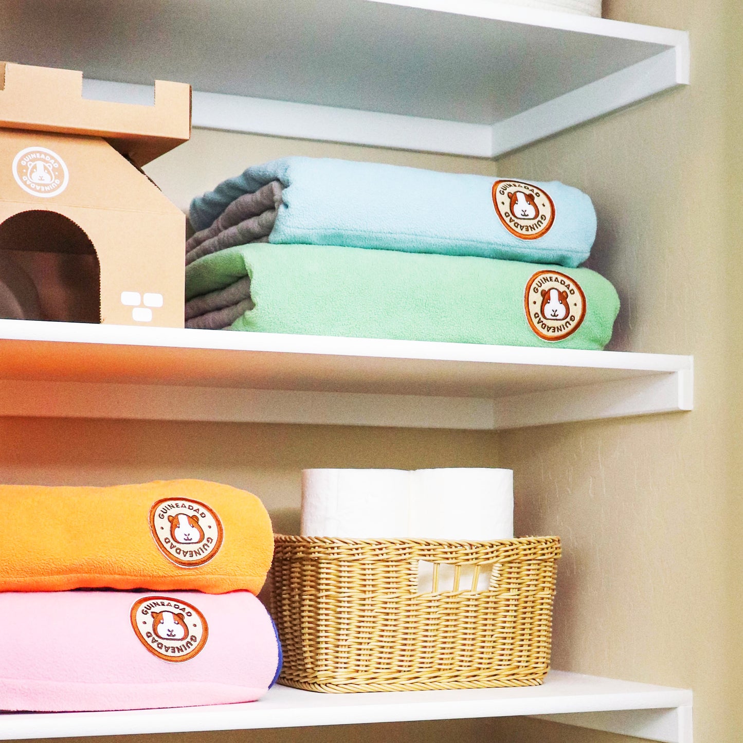 GuineaDad Fleece Balcony Ramp Liner