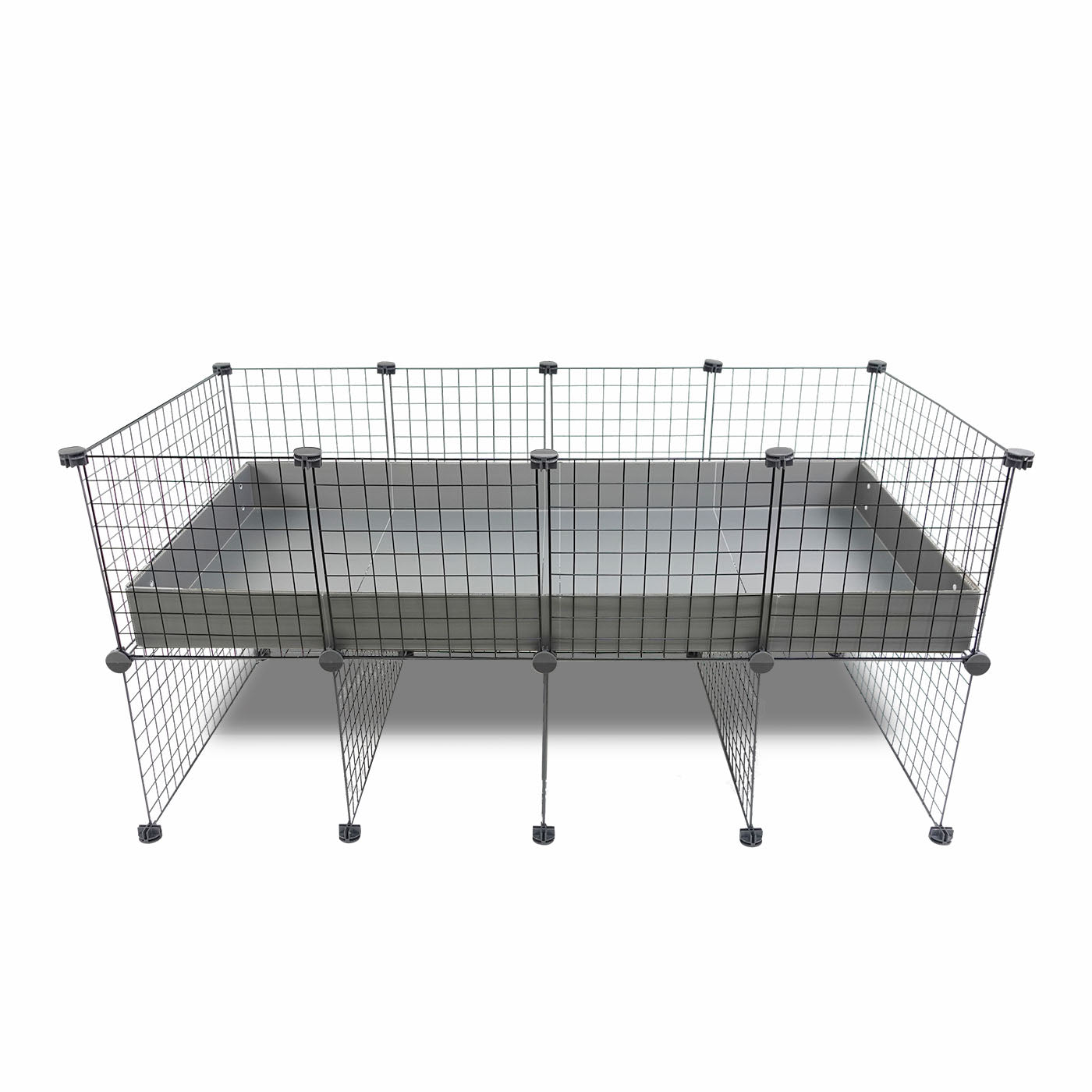 GuineaDad Piggy Condo Guinea Pig Cage with Pillars (C&C)