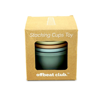 BunnyDad 8 Piece Stacking Cups Toy Set