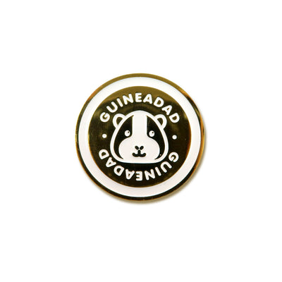 GuineaDad Golden GuineaDad Logo Pin