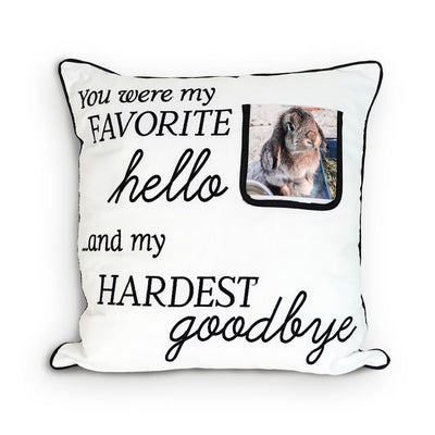 Guinea Dad Memorial Cushion - Forever in My Heart Series