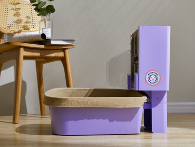 BunnyDad BunnyLet Rabbit Litter Box + Hay Feeder System