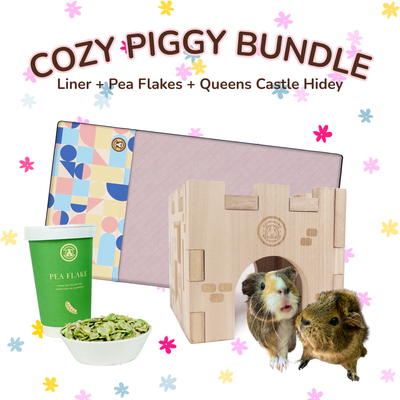 Cozy Piggy Bundle (Pea Flakes added to every bundle)