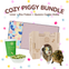 Cozy Piggy Bundle (Pea Flakes added to every bundle)