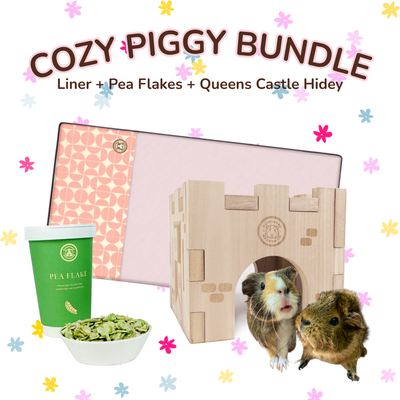 Cozy Piggy Bundle (Pea Flakes added to every bundle)
