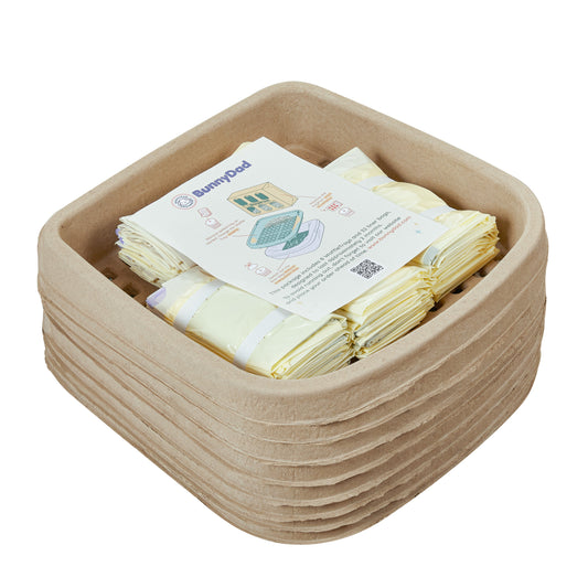 BunnyDad BunnyLet WaffleTray Refill Kit (2 Month Supply)