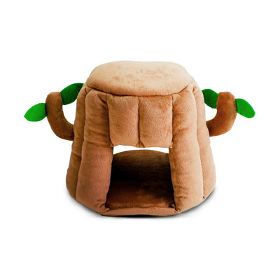 BunnyDad Tree Stump Hidey for Rabbits