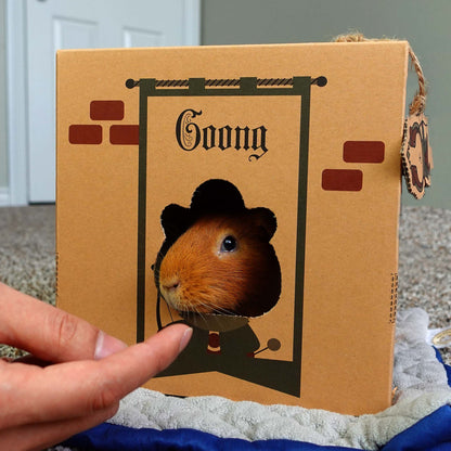 GuineaDad Crunchy Condo Cardboard Hideout (3 Pack)